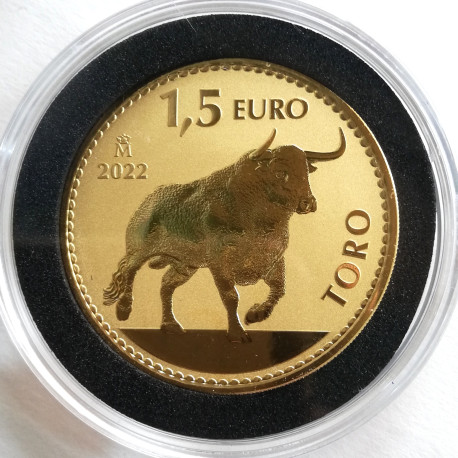 1 onza de oro El Toro 2022