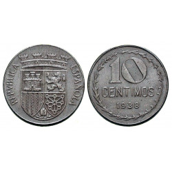 10 CÉNTIMOS 1938 HIERRO