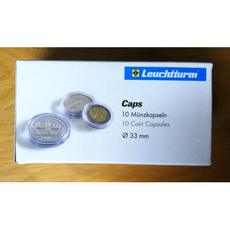 Cápsulas MONEDAS 33mm