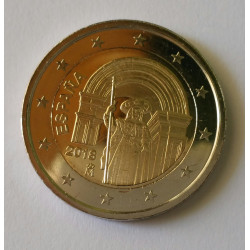Santiago de Compostela- 2 euros - 2018 España 