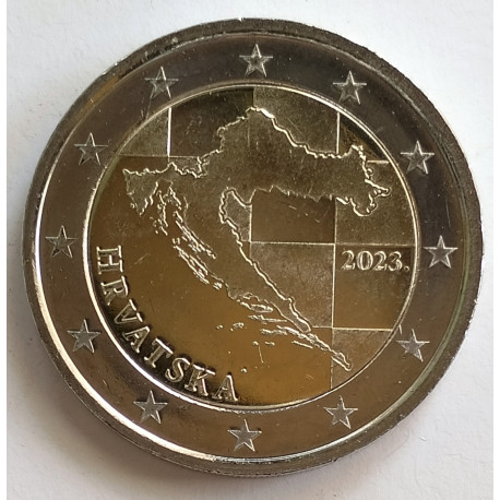 2 euros Croacia 2023