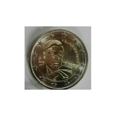 2 € Alemania 2018 Helmut Schmidt ceca A