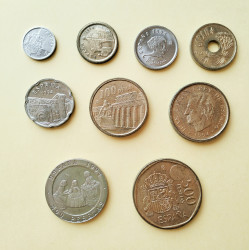 Colección monedas de pesetas de 1994