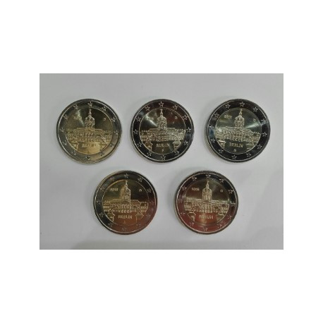 2 € 2018  Palacio de Charlottenburg ceca G