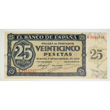25 PTS 21 NOVIEMBRE 1936