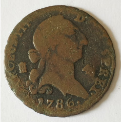 4 maravedis de Segovia 1786