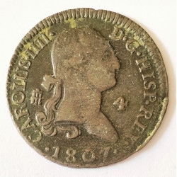 4 maravedís de 1807