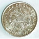 Guatemala 1960 10 centavos plata