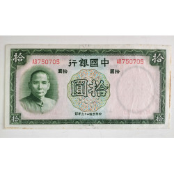 10 YUAN China