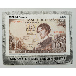 Numismática billete Bécquer 2023