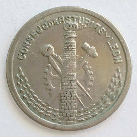 50 CENTIMOS 1937  CONSEJO DE ASTURIAS Y LEÓN 