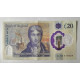 Billete de Inglaterra de 20 pounds polímero del año 2018