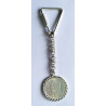 Llavero de plata con Bolívar plata 1965