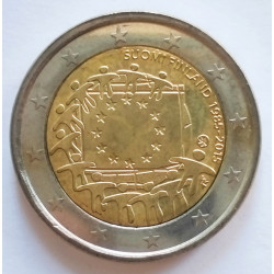 2 € FINLANDIA BANDERA 2015