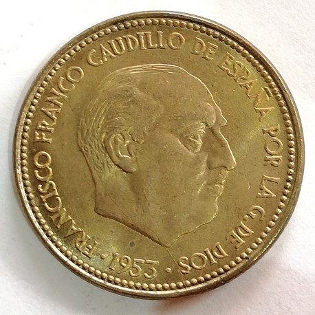 2,5 pts Franco 1953 *56