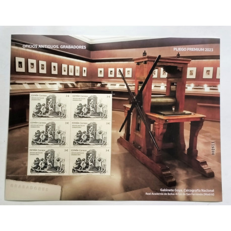 Oficios antiguos grabadores