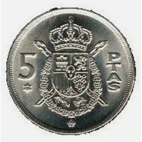 5 PESETAS 1982