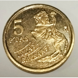 5 PESETAS 1997 MENORCA