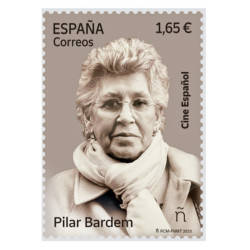 Sello de la actriz española Pilar Bardem 2023  