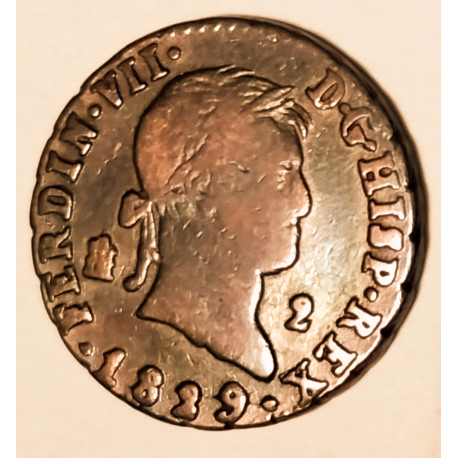 2 Maravedis 1829