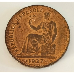 50 céntimos 1937 orlas cuadradas