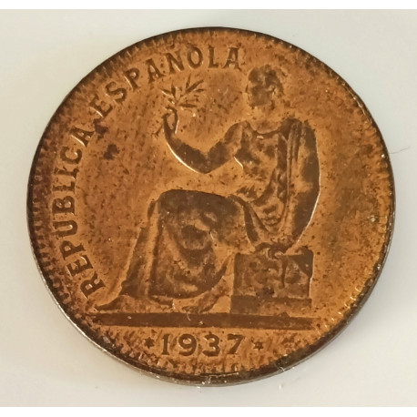 50 céntimos 1937 orlas cuadradas