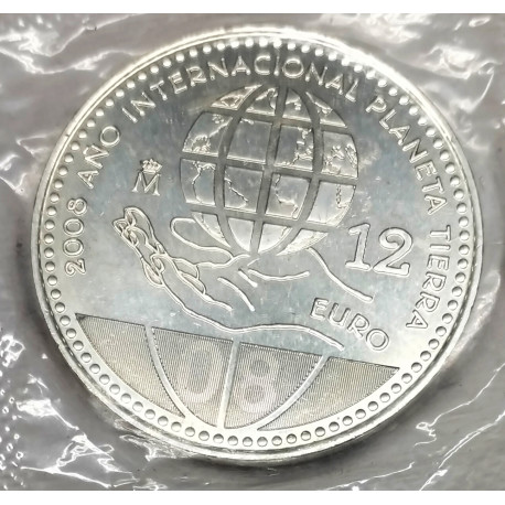 12€ PLATA PLANETA TIERRA 2008
