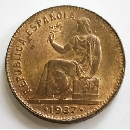 25 CÉNTIMOS 1938 COBRE