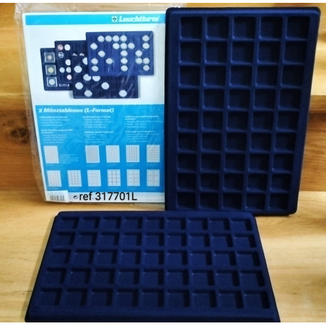 2 bandejas azules Cargo