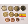 Serie 10 monedas España 2024