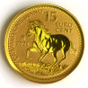 1/10 de onza de oro El Lince 2022