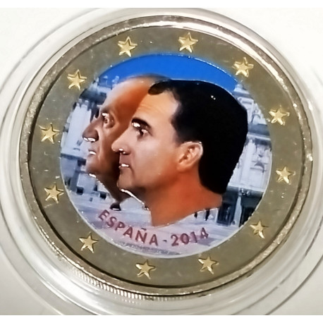 2 € PROCLAMACIÓN DE FELIPE VI COLOR