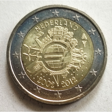 2 € X ANIVERSARIO DEL EURO 2012