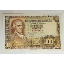 100 Pesetas 2 mayo 1948 Bayeu