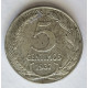 5 céntimos de hierro 1937