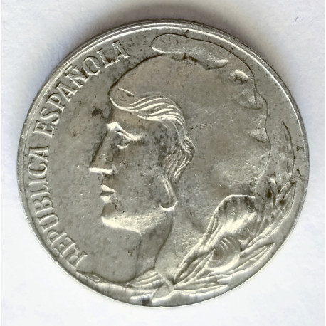 5 céntimos de hierro 1937