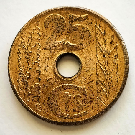 25 céntimos 1938