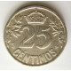 25 céntimos de Alfonso XIII de 1925