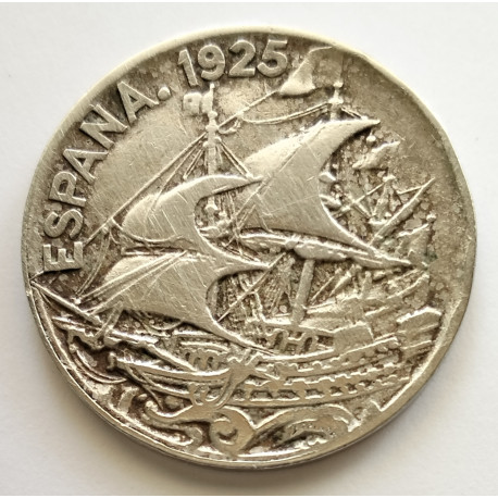 25 céntimos de Alfonso XIII de 1925