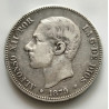 5 PESETAS ALFONSO XIII 1893