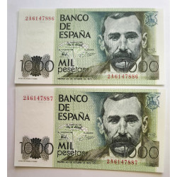 1000 PESETAS 23 OCTUBRE 1979