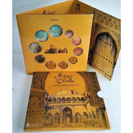 Alcázar de Sevilla 2024 cartera oficial FNMT