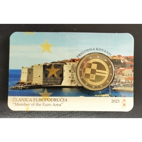 Coín card 2023 Croacia