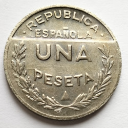 1 PESETA DE COBRE 1937