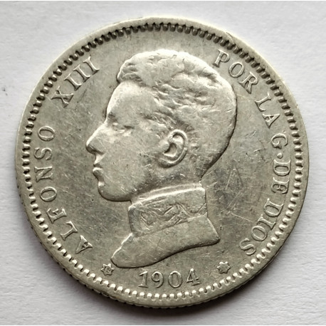 1 peseta 1904*04