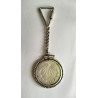 Llavero y moneda plata México