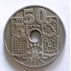 MONEDA DE 50 CENTIMOS 1949*51