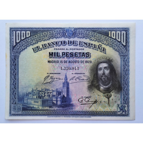 1.000 PESETAS  1 JULIO  1925