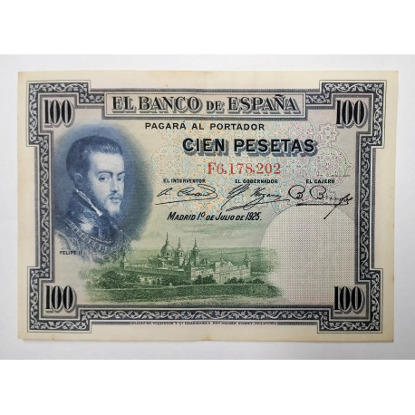 100 PTS 1 JULIO 1925 A/C EBC