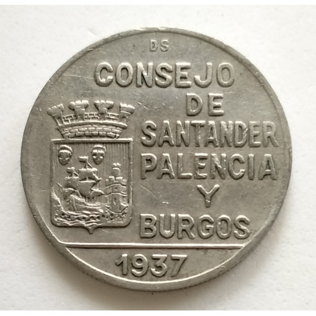 Santander Palencia y Burgos 1937